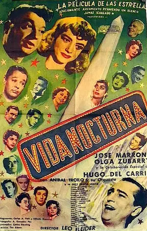 Vida nocturna Poster