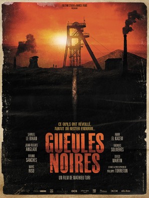 Gueules Noires - French Movie Poster (thumbnail)