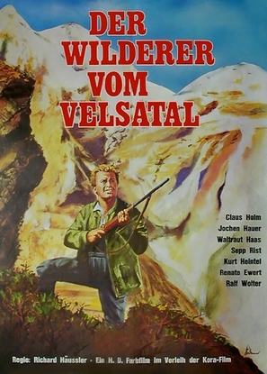 Der Adler vom Velsatal - German Movie Poster (thumbnail)