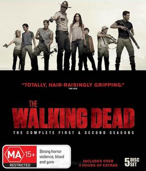 &quot;The Walking Dead&quot; - Australian Blu-Ray movie cover (thumbnail)