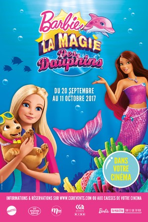 Barbie: Dolphin Magic - French Movie Poster (thumbnail)