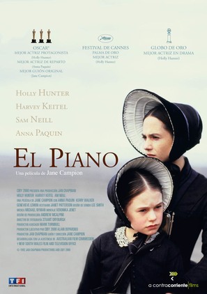 The Piano - Spanish Movie Cover (thumbnail)