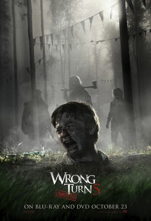 Wrong Turn 5 - Video release movie poster (thumbnail)