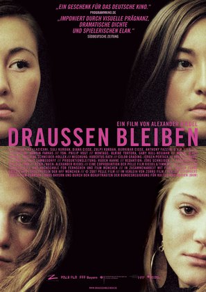Draussen bleiben - German poster (thumbnail)