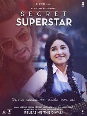 Secret Superstar - Indian Movie Poster (thumbnail)