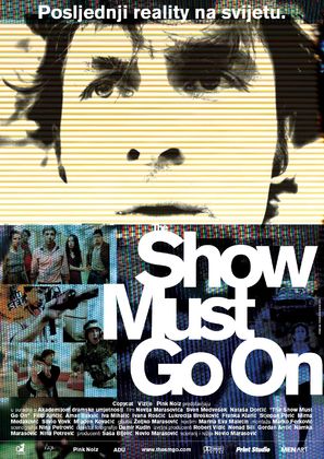 The Show Must Go On - Croatian Movie Poster (thumbnail)