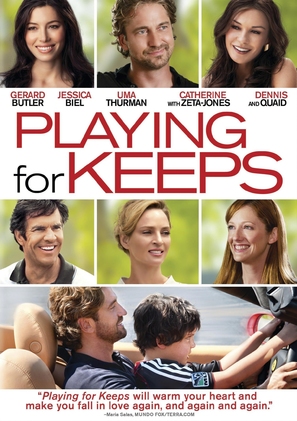 Playing for Keeps - DVD movie cover (thumbnail)