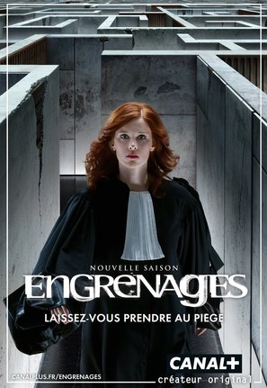 &quot;Engrenages&quot; - French Movie Poster (thumbnail)