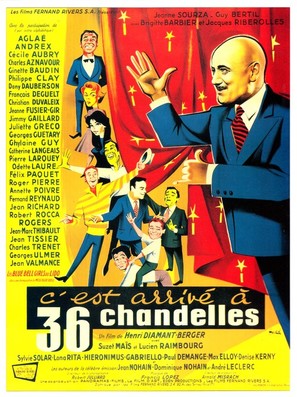C&#039;est arriv&eacute; &agrave; 36 chandelles - French Movie Poster (thumbnail)