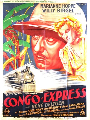 Kongo-Express - French Movie Poster (thumbnail)