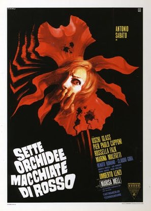 Sette orchidee macchiate di rosso - Italian Movie Poster (thumbnail)