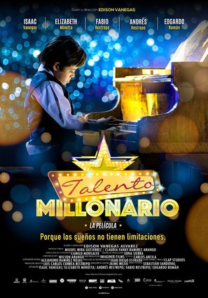 Talento Millonario - Colombian Movie Poster (thumbnail)