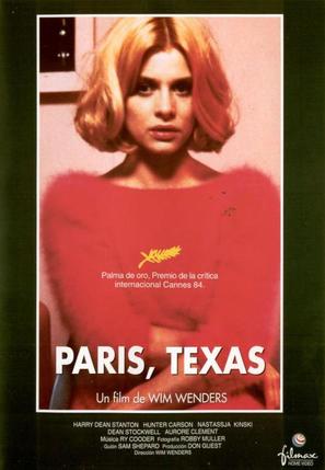 Paris, Texas - Spanish Movie Cover (thumbnail)