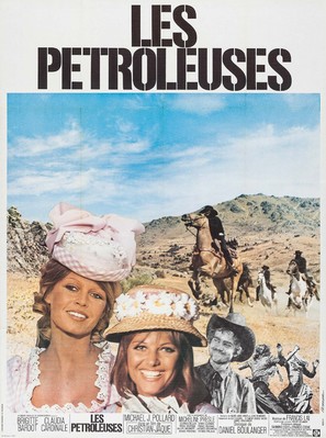 Les p&eacute;troleuses - French Movie Poster (thumbnail)