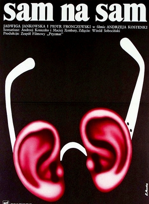 Sam na sam - Polish Movie Poster (thumbnail)