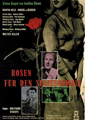 Rosen f&uuml;r den Staatsanwalt - German Movie Poster (thumbnail)