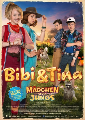 Bibi &amp; Tina: M&auml;dchen gegen Jungs - German Movie Poster (thumbnail)