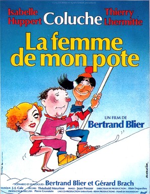 Femme de mon pote, La - French Movie Poster (thumbnail)