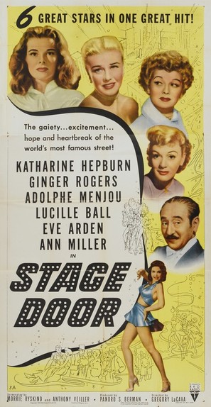 Stage Door - Re-release movie poster (thumbnail)