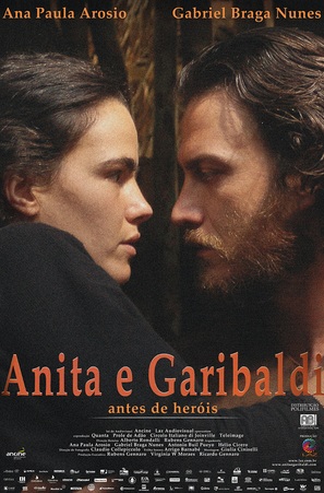 Anita e Garibaldi - Brazilian Movie Poster (thumbnail)