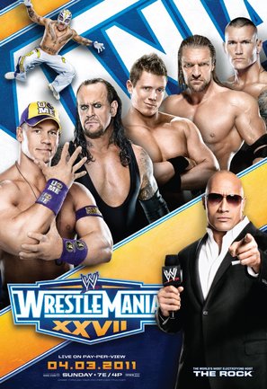 WWE WrestleMania XXVII - Movie Poster (thumbnail)