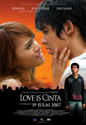 Love Is Cinta - Indonesian Movie Poster (thumbnail)