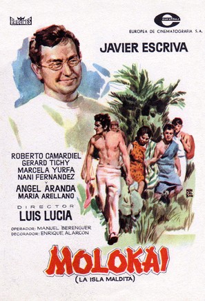 Molokai, la isla maldita - Spanish Movie Poster (thumbnail)