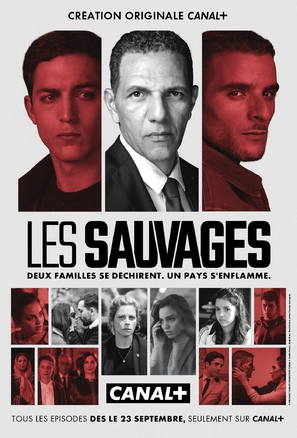 &quot;Les sauvages&quot; - French Movie Poster (thumbnail)