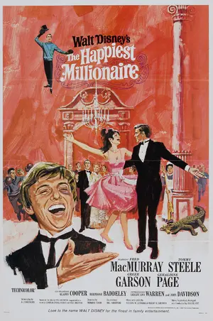 The Happiest Millionaire Poster