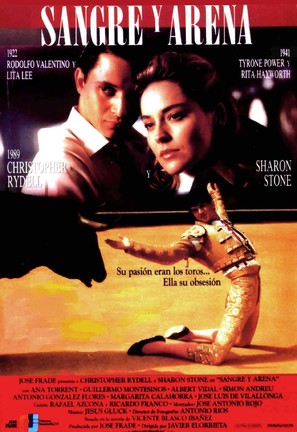 Sangre y arena - Spanish Movie Poster (thumbnail)