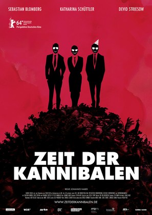 Zeit der Kannibalen - German Movie Poster (thumbnail)