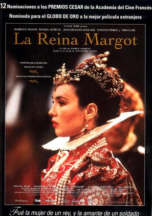 La reine Margot - Spanish Movie Poster (thumbnail)