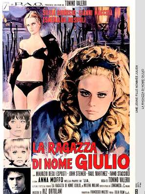 La ragazza di nome Giulio - Italian Movie Poster (thumbnail)