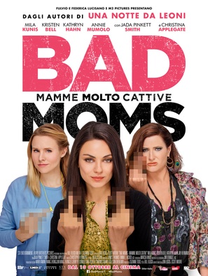 Bad Moms - Italian Movie Poster (thumbnail)