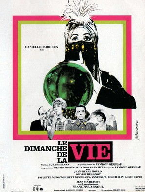 Le dimanche de la vie - French Movie Poster (thumbnail)