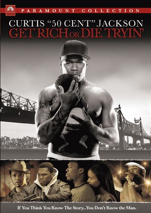 Get Rich or Die Tryin&#039; - German DVD movie cover (thumbnail)