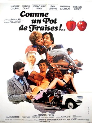 Comme un pot de fraises!.. - French Movie Poster (thumbnail)