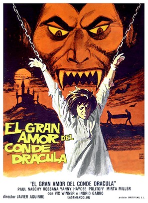 El gran amor del conde Dr&aacute;cula - Spanish Movie Poster (thumbnail)