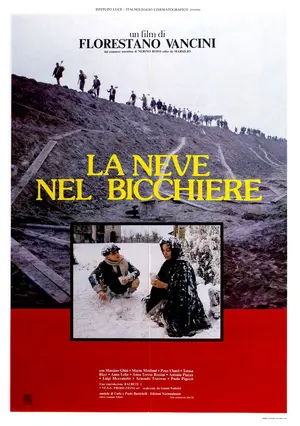 La neve nel bicchiere Poster