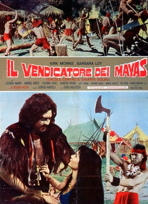 Maciste il vendicatore dei Maya - Italian Movie Poster (thumbnail)