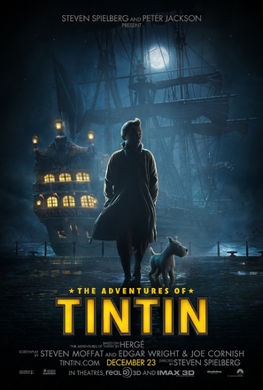 The Adventures of Tintin: The Secret of the Unicorn - Movie Poster (thumbnail)