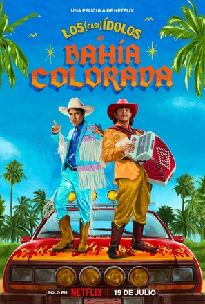 Los (casi) &iacute;dolos de Bah&iacute;a Colorada - Mexican Movie Poster (thumbnail)