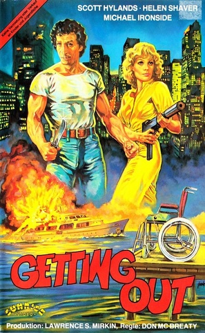 Coming Out Alive - German VHS movie cover (thumbnail)