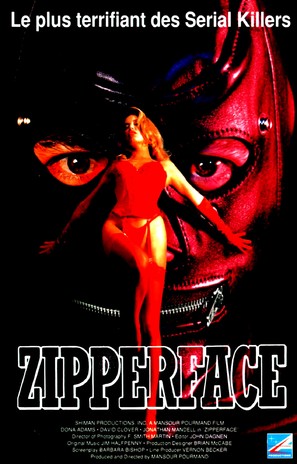 Zipperface - French VHS movie cover (thumbnail)