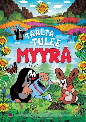 T&auml;&auml;lt&auml; tulee Myyr&auml; - Finnish Movie Poster (thumbnail)