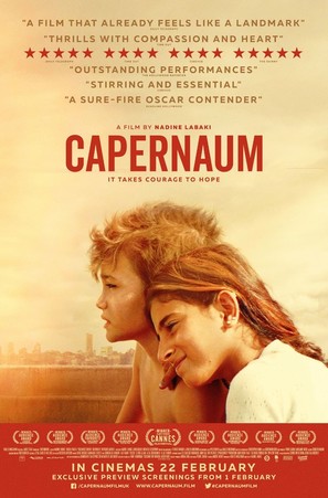 Cafarna&uacute;m - British Movie Poster (thumbnail)