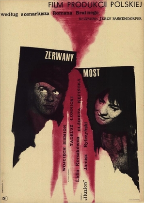Zerwany most - Polish Movie Poster (thumbnail)