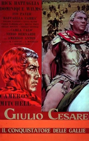 Giulio Cesare il conquistatore delle Gallie - Italian Movie Poster (thumbnail)