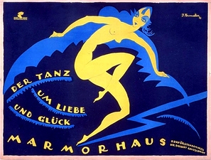 Der Tanz um Liebe und Gl&uuml;ck - German Movie Poster (thumbnail)