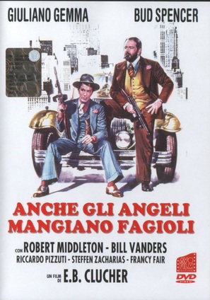 Anche Gli Angeli Mangiano Fagioli - Italian DVD movie cover (thumbnail)